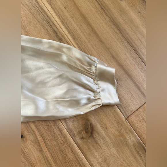 Shimmering cream shirt dress - Picture 5 of 5